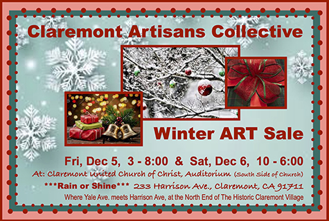 2025 Claremont Artisans Collective Winter Art Sale